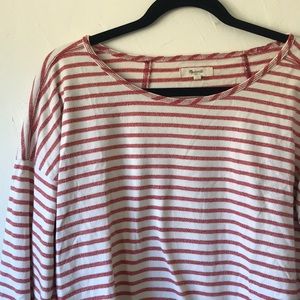 Madewell Long Sleeve striped Top